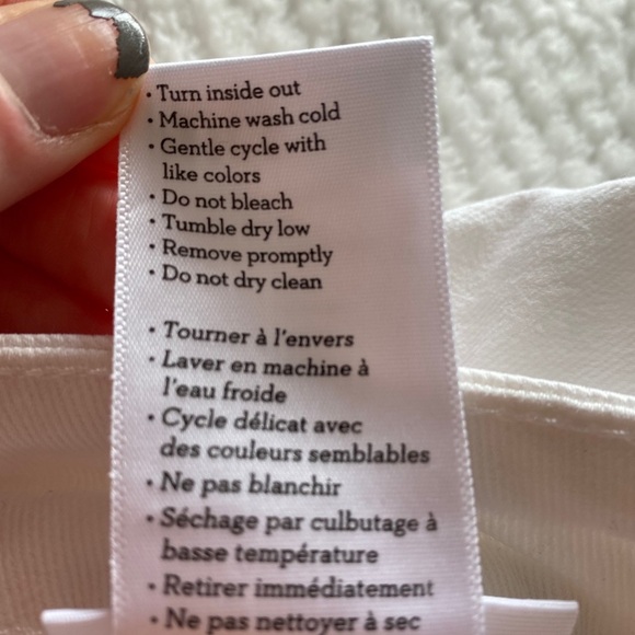 PAIGE Verdugo Ultra Skinny White Jeans - Picture 8 of 9